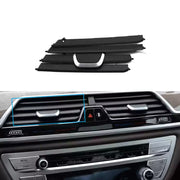 Central AC Vent Repair Kit for BMW 7 SERIES G11 (2015-2022) in Black color Chrome