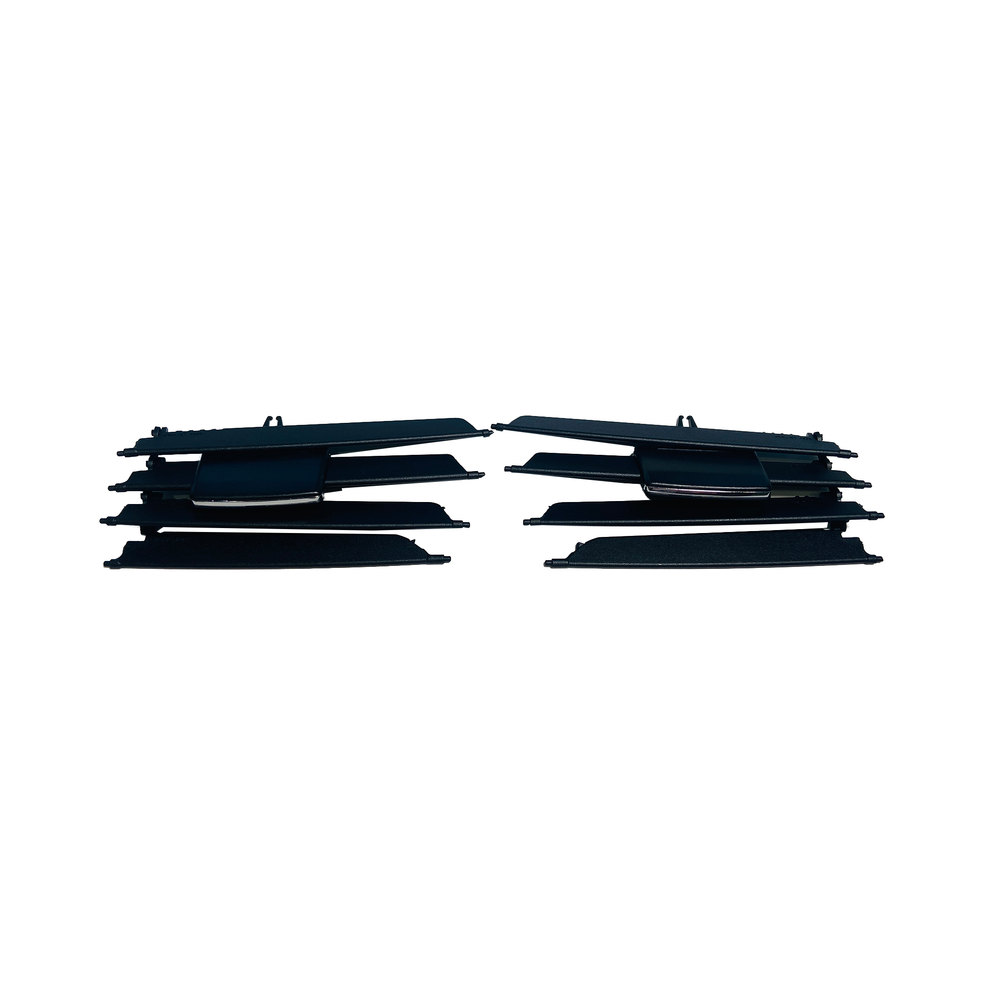 Central AC Vent Repair Kit for MERCEDES-BENZ C-CLASS W204 (2007-2014) in Black color