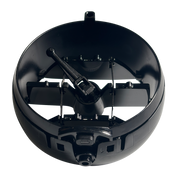 Central AC Vent Repair Kit for MERCEDES-BENZ C-CLASS W205 (2014-2023) in Black color Standard Model Inner Part