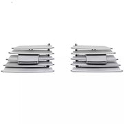 Central AC Vent Repair Kit for MERCEDES-BENZ E-CLASS W207 (2013) in Silver color