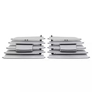 Central AC Vent Repair Kit for MERCEDES-BENZ E-CLASS W207 (2013) in Silver color