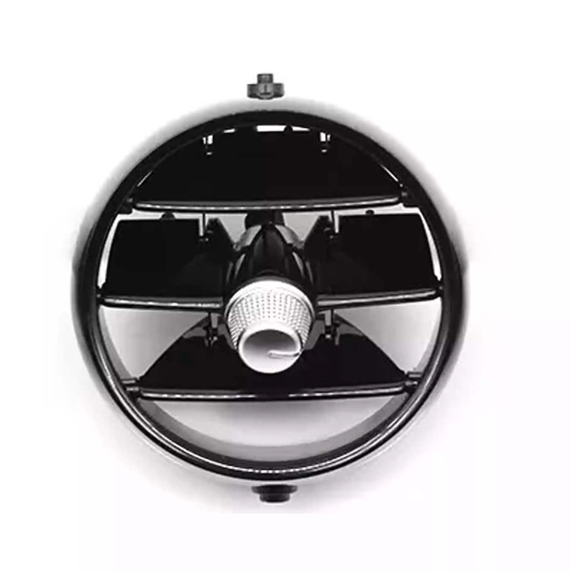Central AC Vent Repair Kit for MERCEDES-BENZ GLC W253 (2015-2023) in Black color Standard Model Inner Part