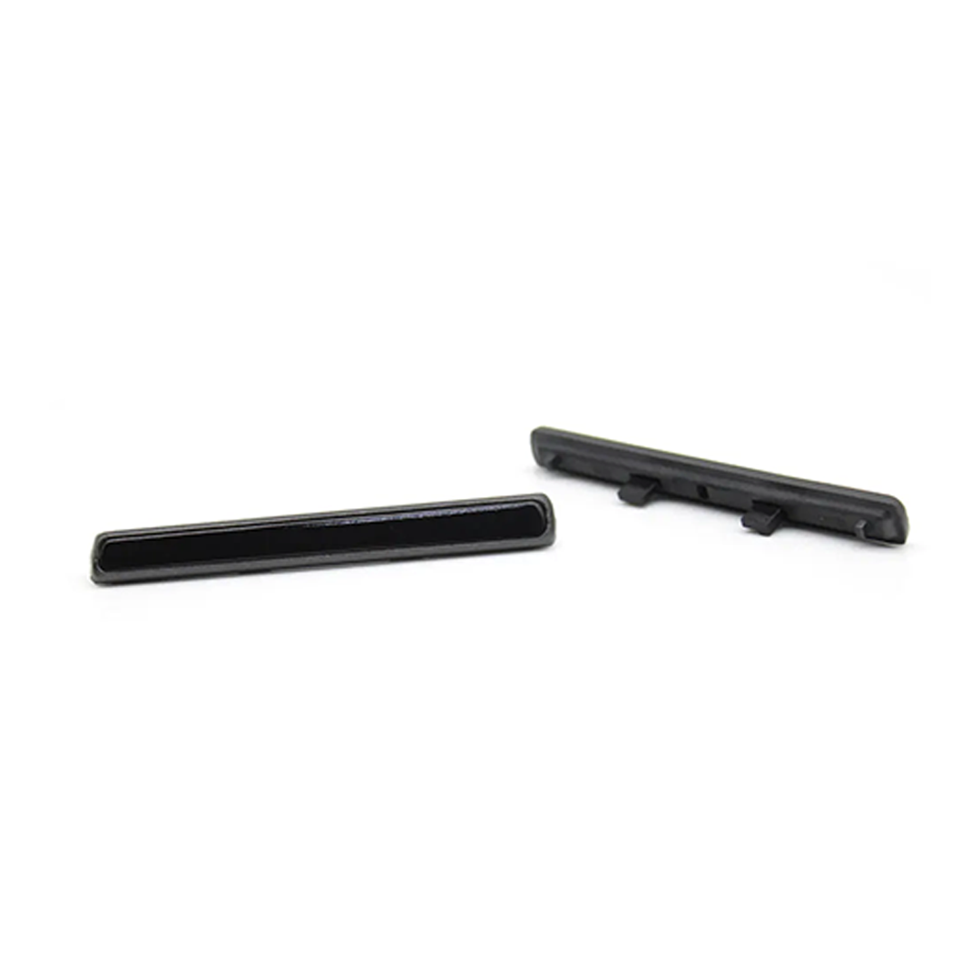 Central AC Vent Trim Set for PORSCHE Taycan 9J1 (2021-2024) in Black color