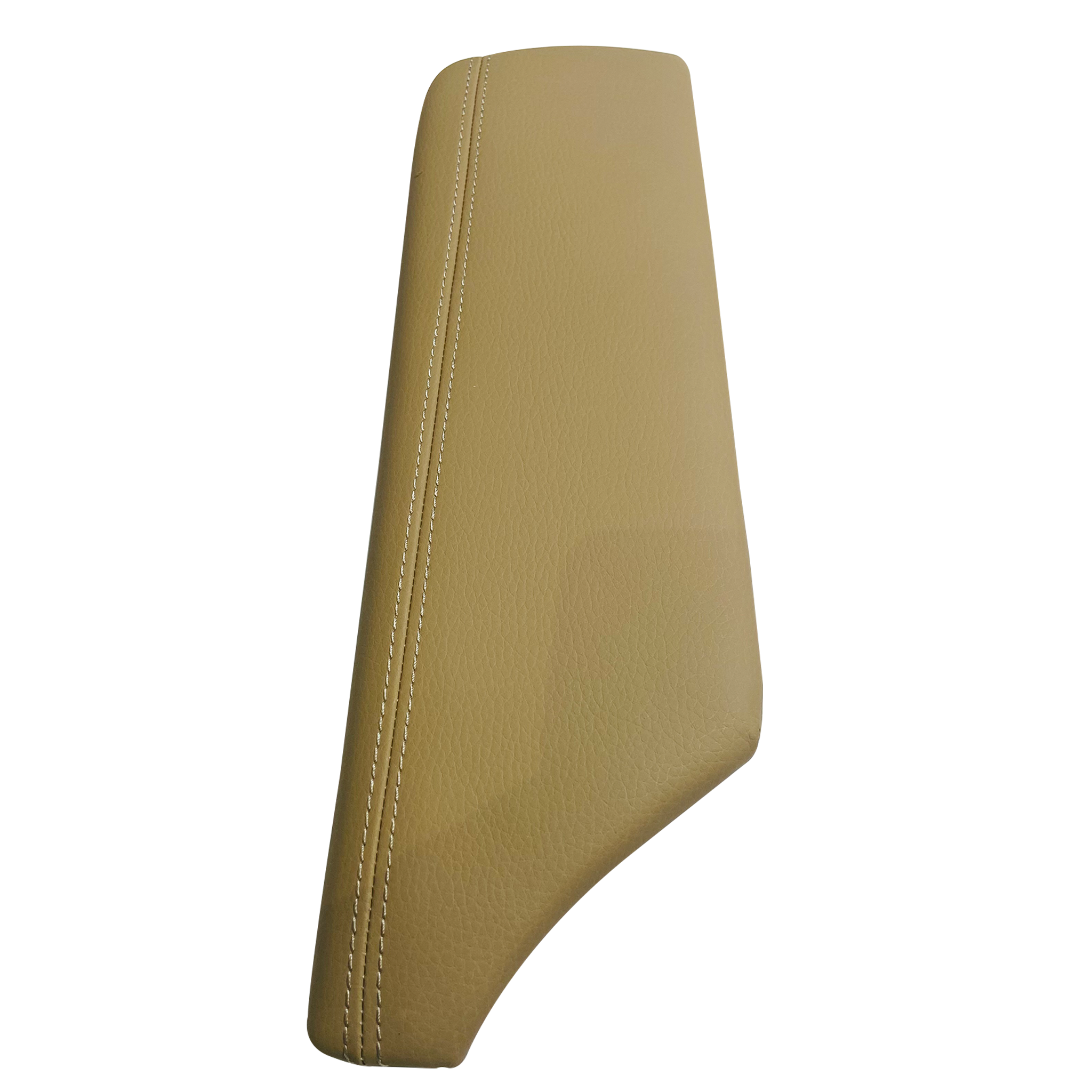 Central Armrest Storage Box Cover Pad Set for BMW 5 Series F18 (2010-2016) in Beige color Leather, PC & ABS