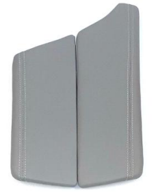 Central Armrest Storage Box Cover for BMW 5 SERIES F10 (2010-2016) in Gray color