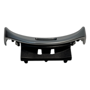 Central Console Glove Box Switch Cover for MERCEDES-BENZ GLC W253 (2015-2023) in Silver color 210mm, PC