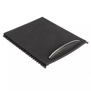 Central Cup Holder Cover for MERCEDES-BENZ C-CLASS CL203 (2002) in Black color made of PC and ABS