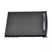 Central Cup Holder Cover for MERCEDES-BENZ C-CLASS CL203 (2002) in Black color made of PC and ABS