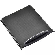 Central Cup Holder Cover for MERCEDES-BENZ C-CLASS CL203 (2002) in Black color made of PC and ABS