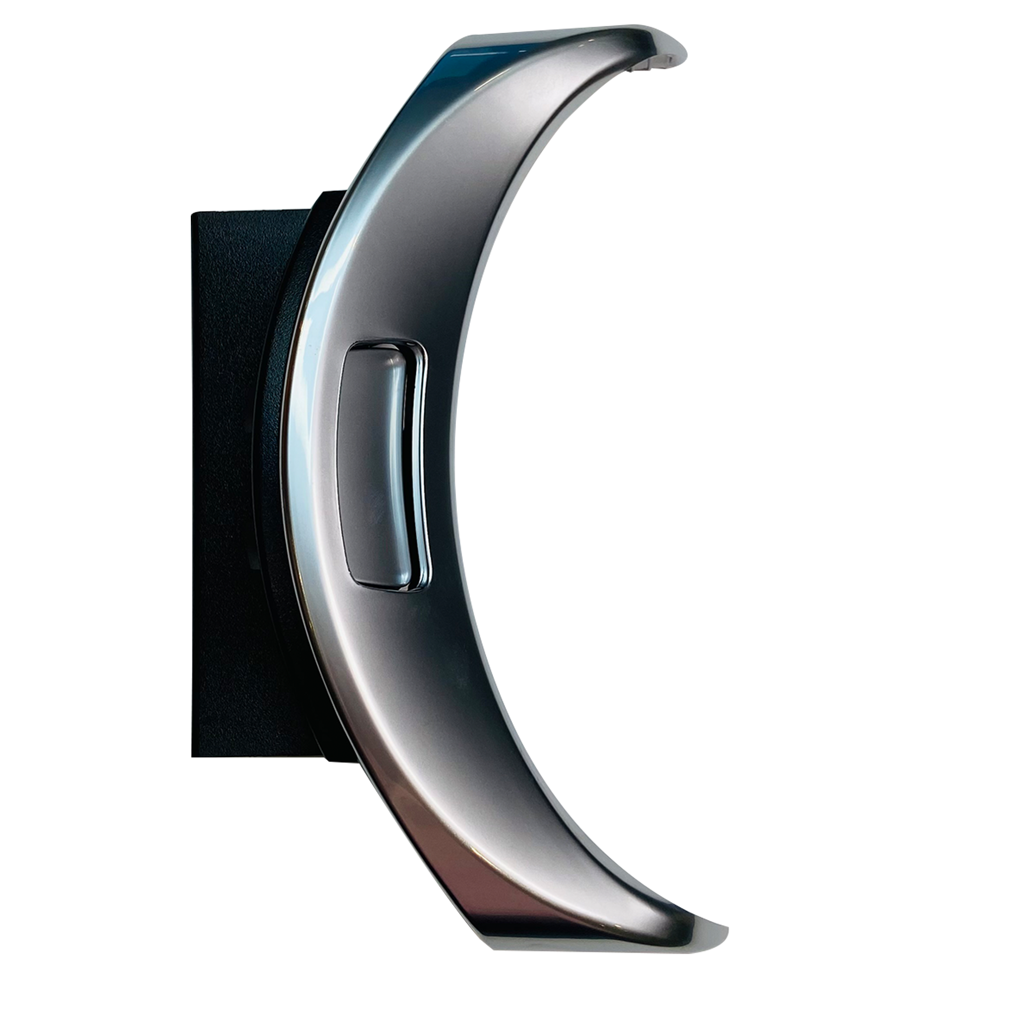 Central Glove Box Switch Cover for MERCEDES-BENZ C-CLASS W205 (2014-2023) in Silver with Chrome color PC and ABS material