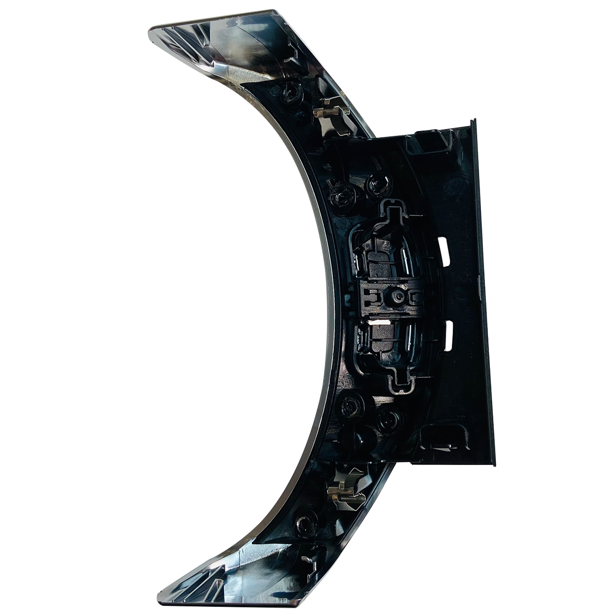 Central Glove Box Switch Cover for MERCEDES-BENZ GLC W253 (2015-2023) in Silver with Chrome color PC and ABS material