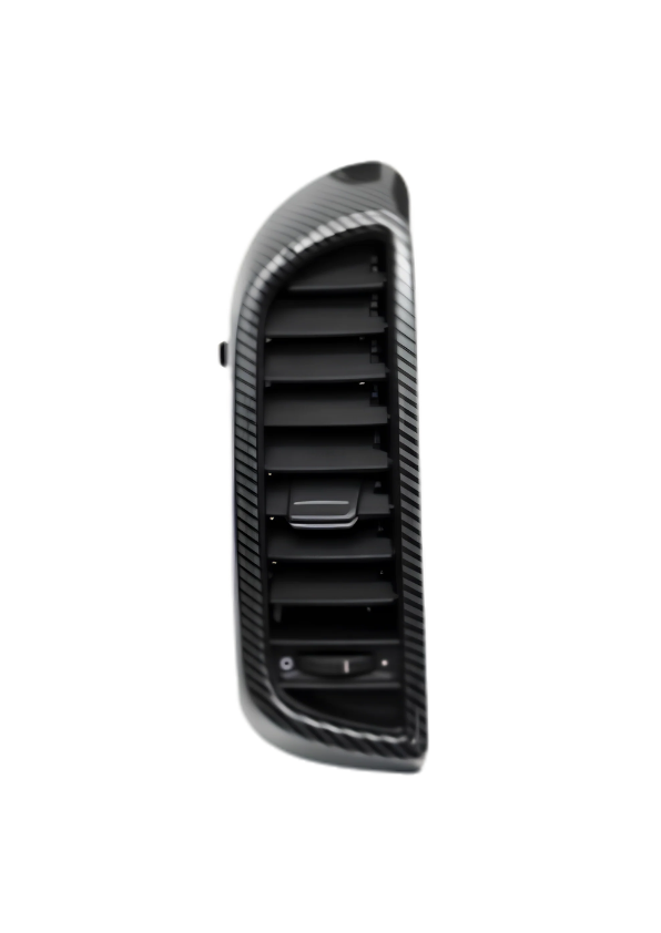 Central Left AC Vent Assembly for PORSCHE CAYENNE 92A (2010-2018) Old Model Carbon Fiber