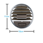 Central Left AC Vent Grille for MERCEDES-BENZ ML-CLASS W164 (2006-2012) in Brown color Chrome