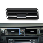Central Left AC Vent Repair Kit for BMW 3 E92 (2008-2013) in Black color