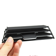 Central Left AC Vent Repair Kit for BMW 3 E93 (2008-2013) in Black color
