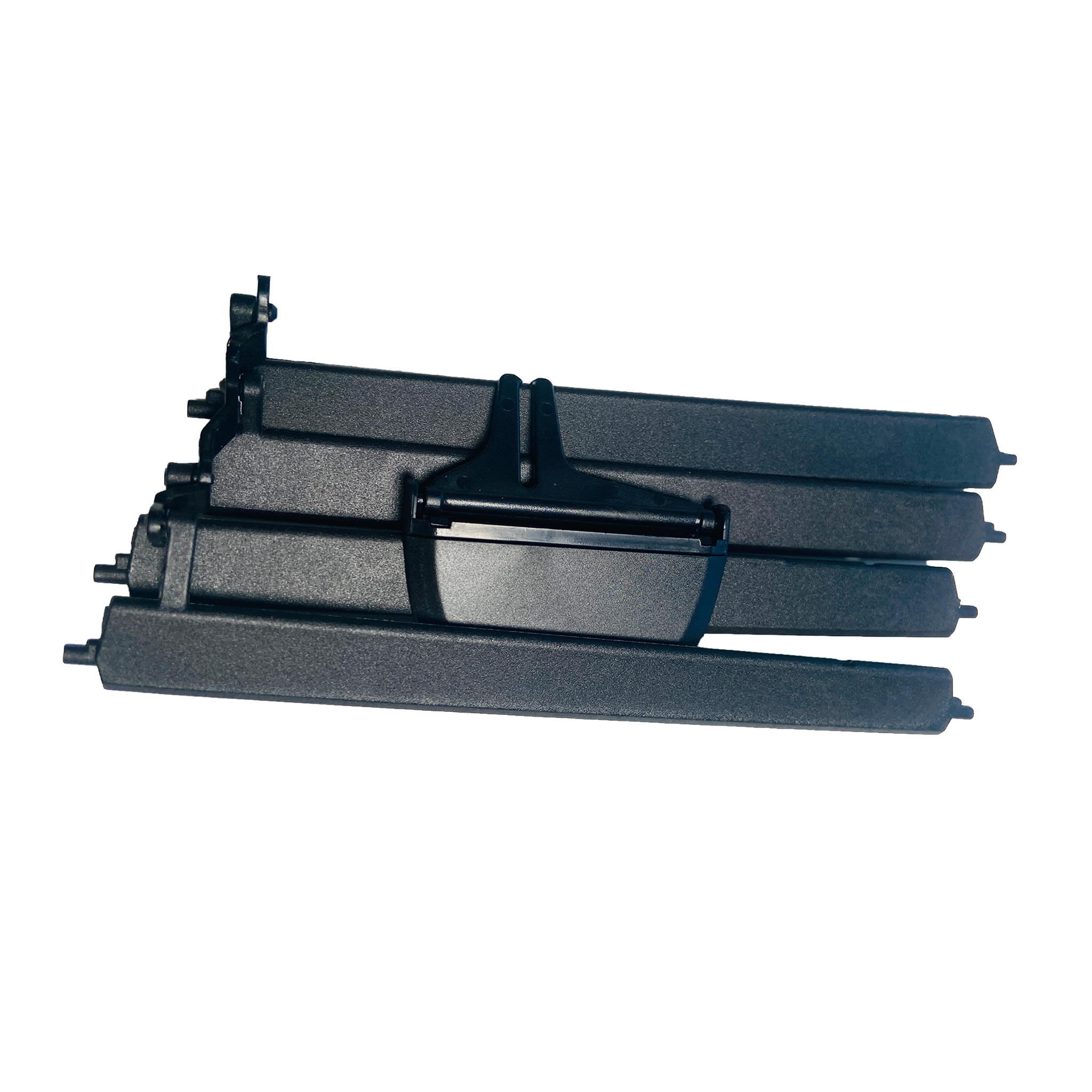 Central Left AC Vent Repair Kit for BMW 6 G32 (2017-2020) in Black color Chrome