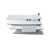 Central Left AC Vent Repair Kit for MERCEDES-BENZ E-CLASS W212 (2009-2016) in Silver color