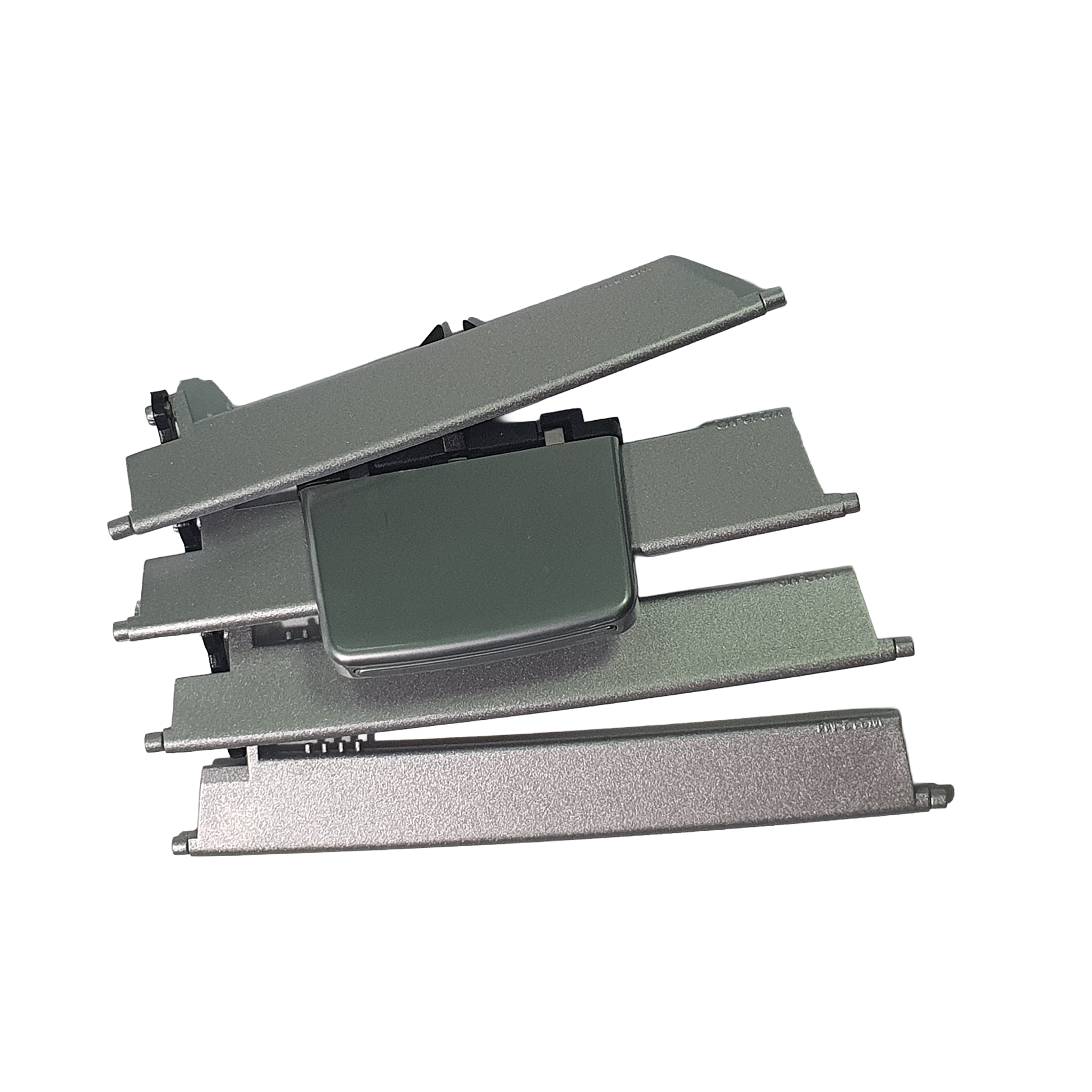 Central Left AC Vent Repair Kit for MERCEDES-BENZ E-CLASS W212 (2009-2016) in Silver color