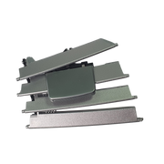 Central Left AC Vent Repair Kit for MERCEDES-BENZ E-CLASS W212 (2009-2016) in Silver color