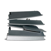 Central Left AC Vent Repair Kit for MERCEDES-BENZ E-CLASS W212 (2009-2016) in Silver color