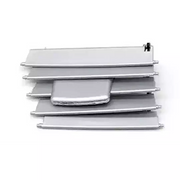 Central Left AC Vent Repair Kit for MERCEDES-BENZ E-CLASS W212 (2009-2016) in Silver color