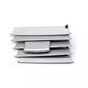 Central Left AC Vent Repair Kit for MERCEDES-BENZ E-CLASS W212 (2009-2016) in Silver color
