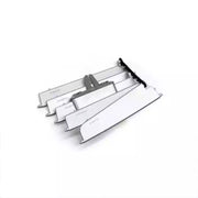 Central Left AC Vent Repair Kit for MERCEDES-BENZ E-CLASS W212 (2009-2016) in Silver color