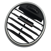 Central Left or Right AC Vent Grille for MERCEDES-BENZ ML-CLASS W164 (2006-2012) in Black color Chrome