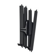 Central Right AC Vent Repair Kit for BMW 5 SERIES G30 (2016-2023) in Black color Chrome