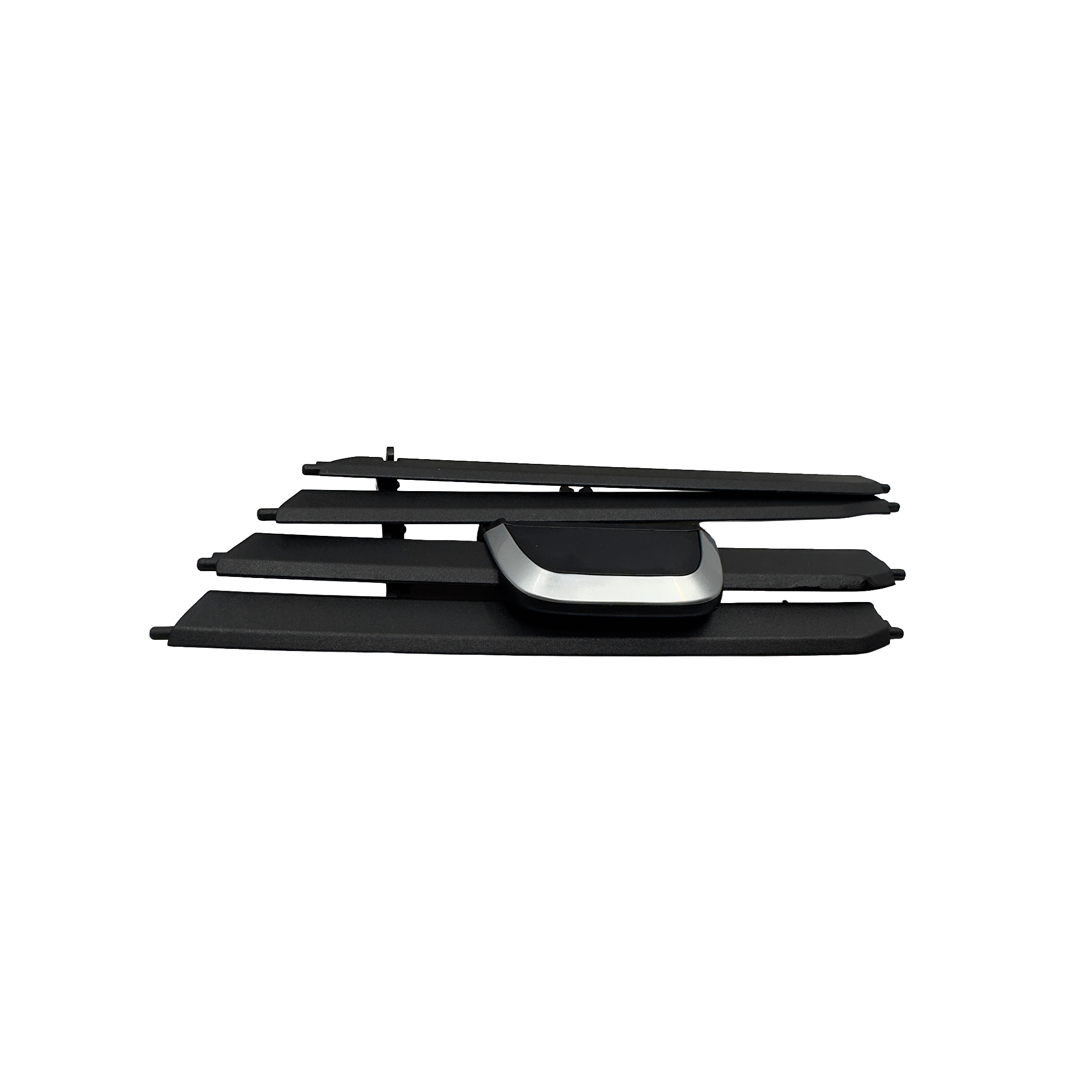 Central Right AC Vent Repair Kit for BMW 7 SERIES G12 (2015-2022) in Black color Chrome