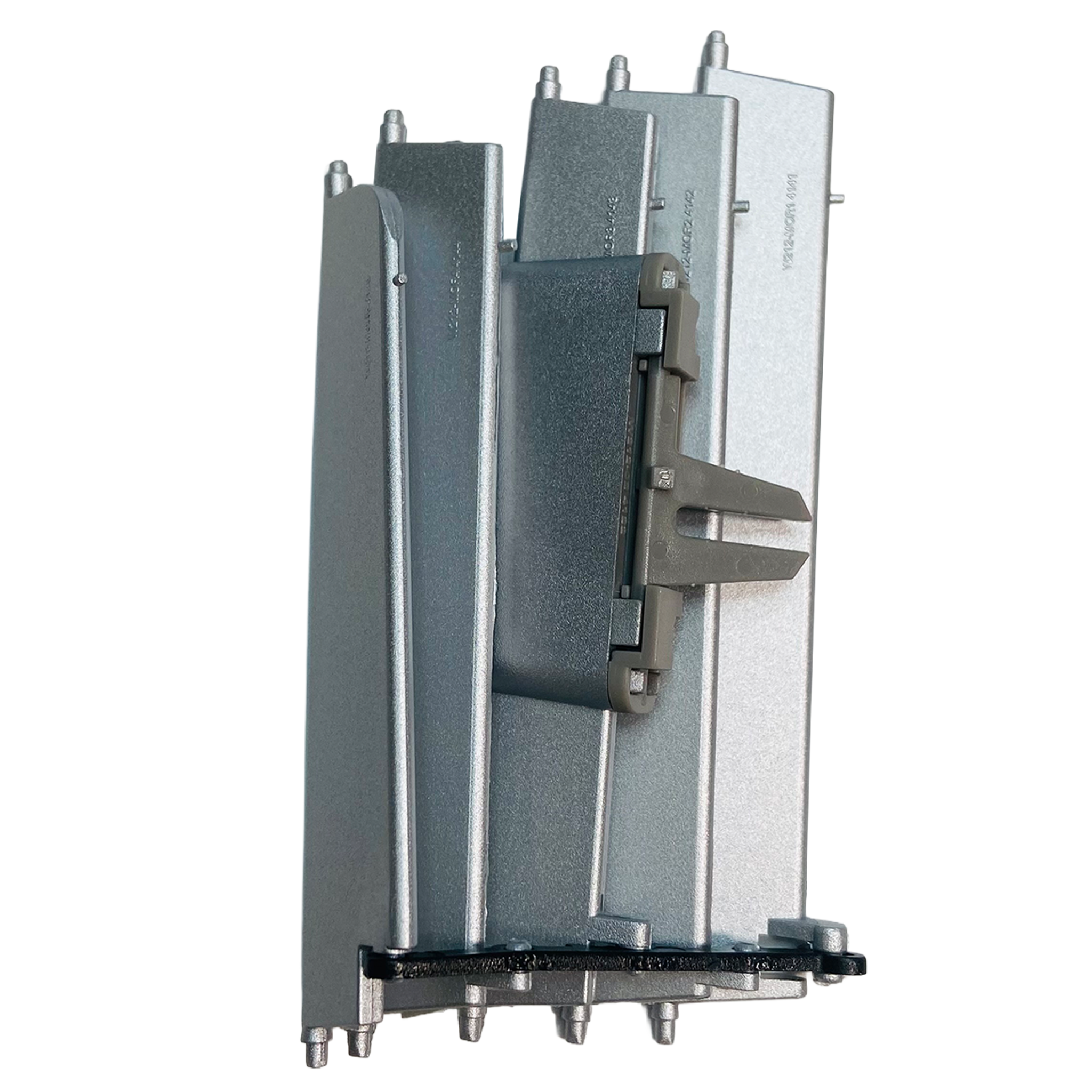Central Right AC Vent Repair Kit for MERCEDES-BENZ E-CLASS W212 (2009-2016) in Silver color