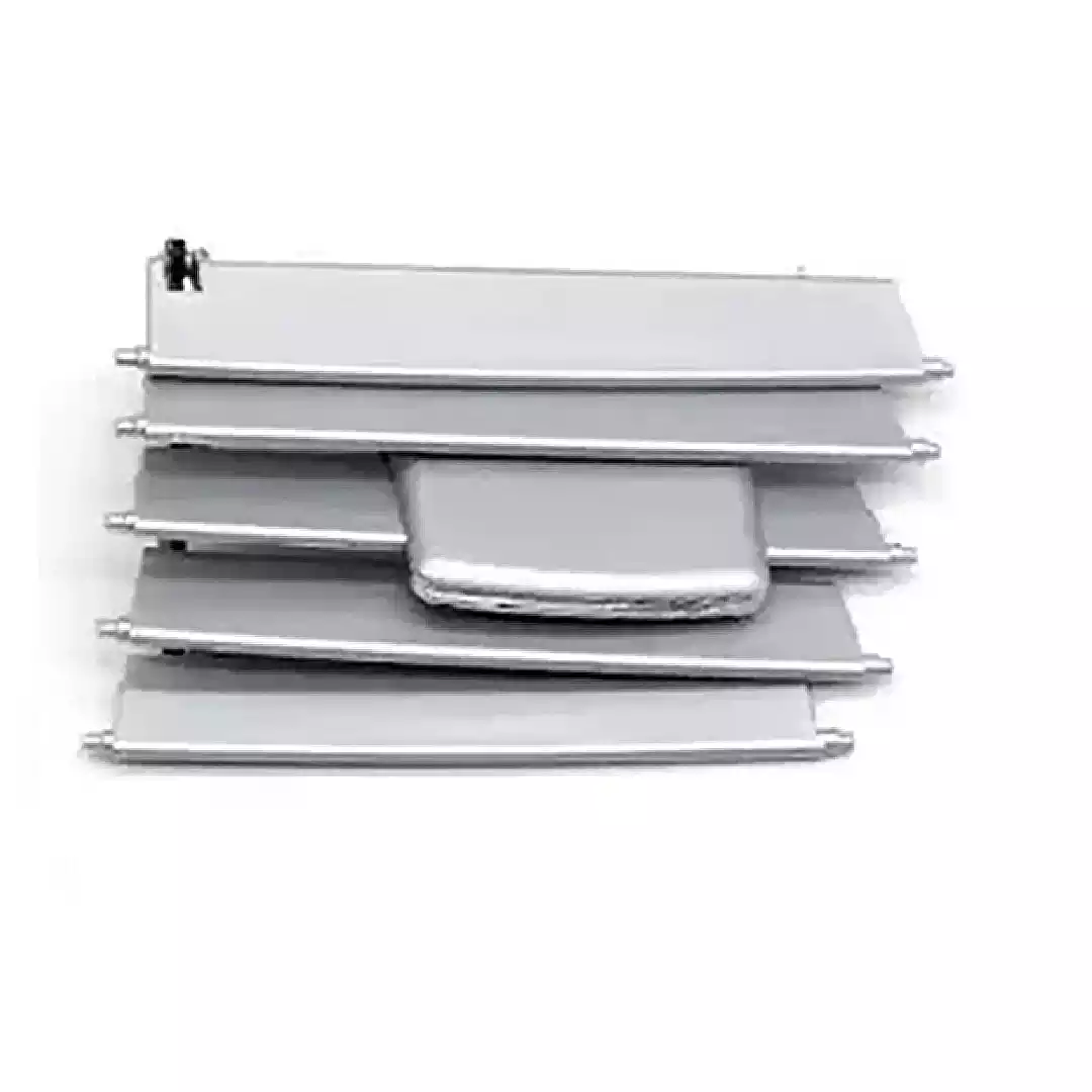 Central Right AC Vent Repair Kit for MERCEDES-BENZ E-CLASS W212 (2009-2016) in Silver color