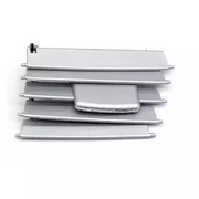 Central Right AC Vent Repair Kit for MERCEDES-BENZ E-CLASS W212 (2009-2016) in Silver color