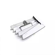 Central Right AC Vent Repair Kit for MERCEDES-BENZ E-CLASS W212 (2009-2016) in Silver color