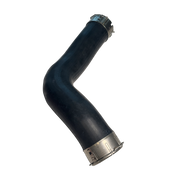 Charge Air Hose for BMW 5 SERIES F10 (2010-2016) in Black color Rubber with OE Push Connector