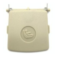 Child Safety Seat Cover for BMW 3 E92 (2008-2013) in Beige color ISOFIX