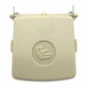 Child Safety Seat Cover for BMW 3 E92 (2008-2013) in Beige color ISOFIX