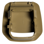 Child Safety Seat ISOFIX Button for BMW 1 SERIES E87 (2013-2017) in Beige color PC and ABS