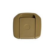 Child Safety Seat ISOFIX Button for BMW 1 SERIES E87 (2013-2017) in Beige color PC and ABS