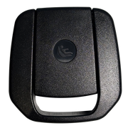 Child Safety Seat ISOFIX Button for BMW 1 SERIES E87 (2013-2017) in Black color PC and ABS material