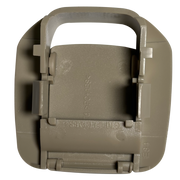 Child Safety Seat ISOFIX Button for BMW 1 SERIES E87 (2013-2017) in Oyster color PC and ABS