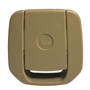 Child Safety Seat ISOFIX Button for BMW 1 SERIES F20 (2013-2015) in Beige color