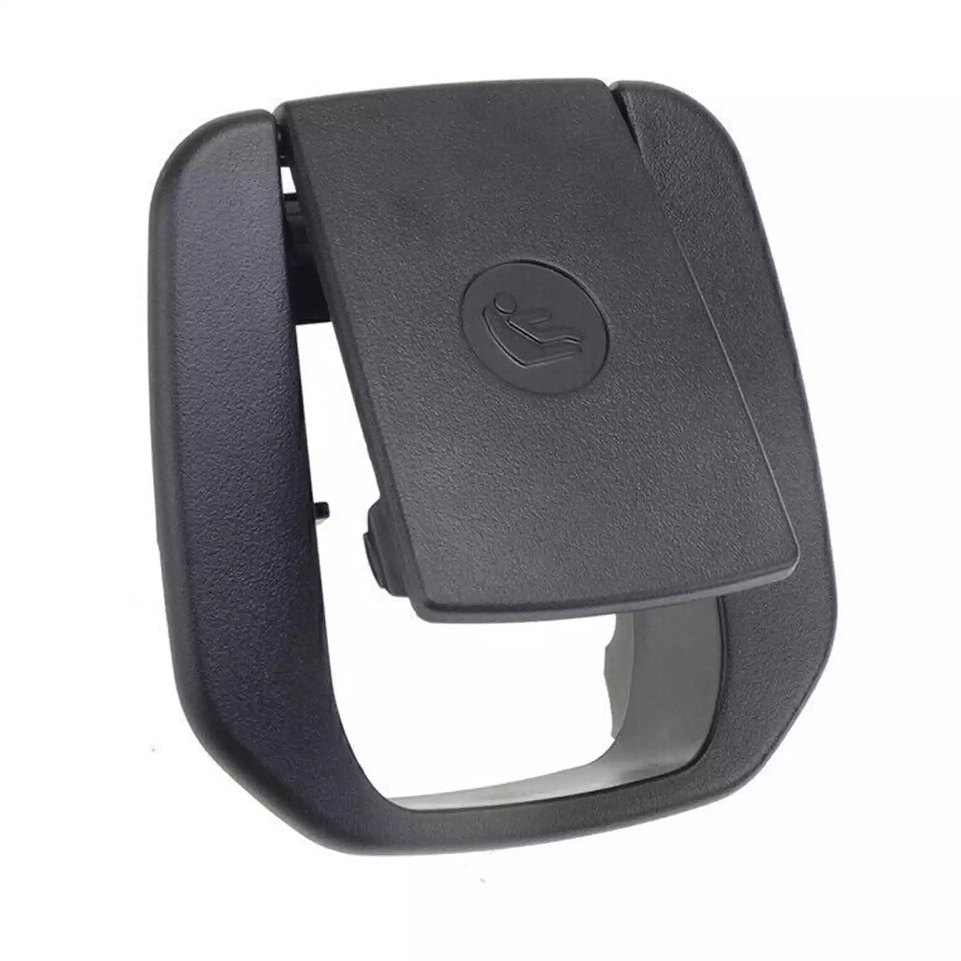 Child Safety Seat ISOFIX Button for BMW 3 Series E90 (2007-2011) in Black color PC and ABS material