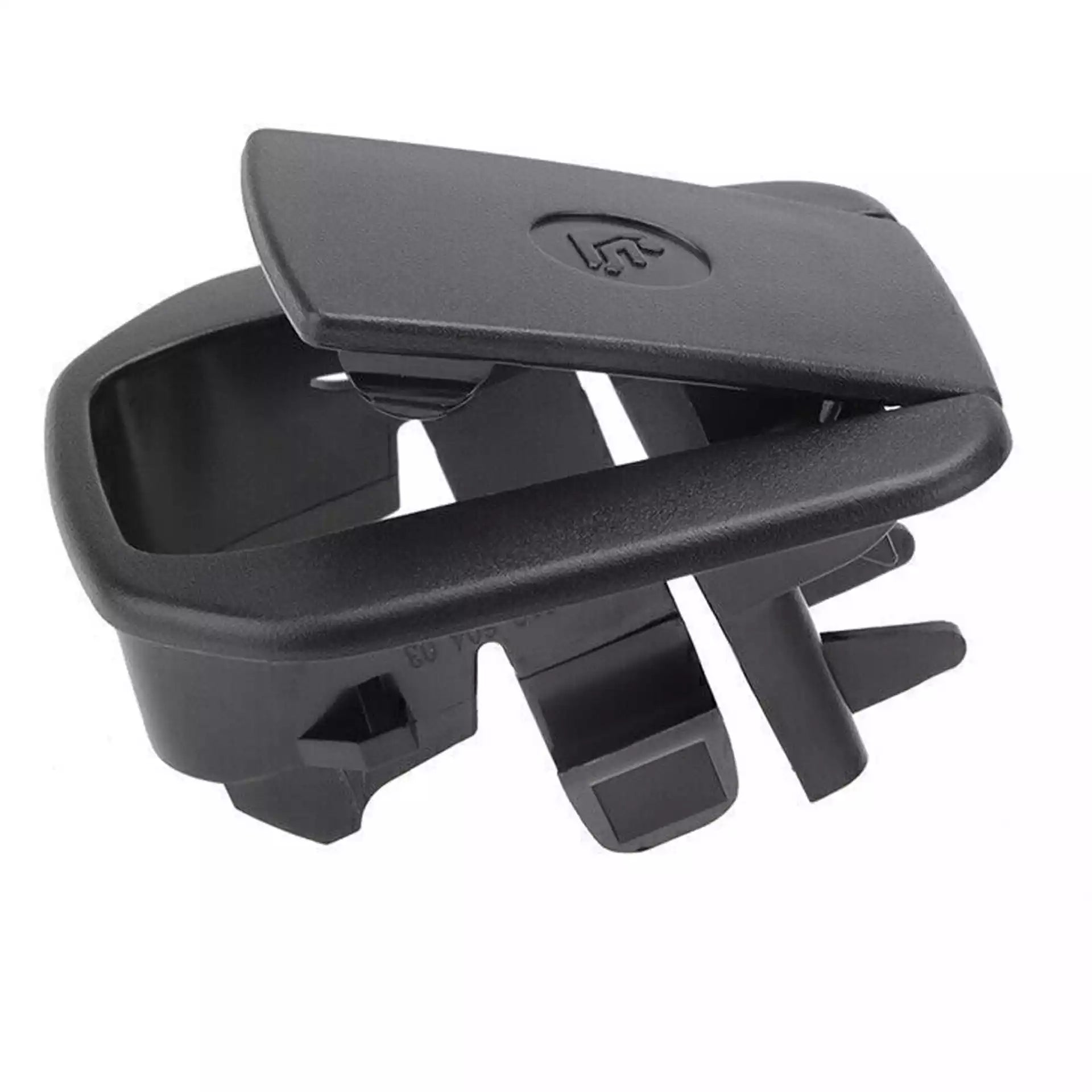 Child Safety Seat ISOFIX Button for BMW 3 Series E90 (2007-2011) in Black color PC and ABS material