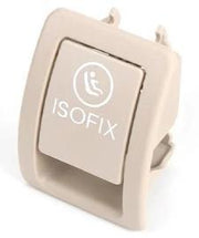 Child Safety Seat ISOFIX Button for MERCEDES-BENZ EQC N293 (2020-2023) in Light Beige color