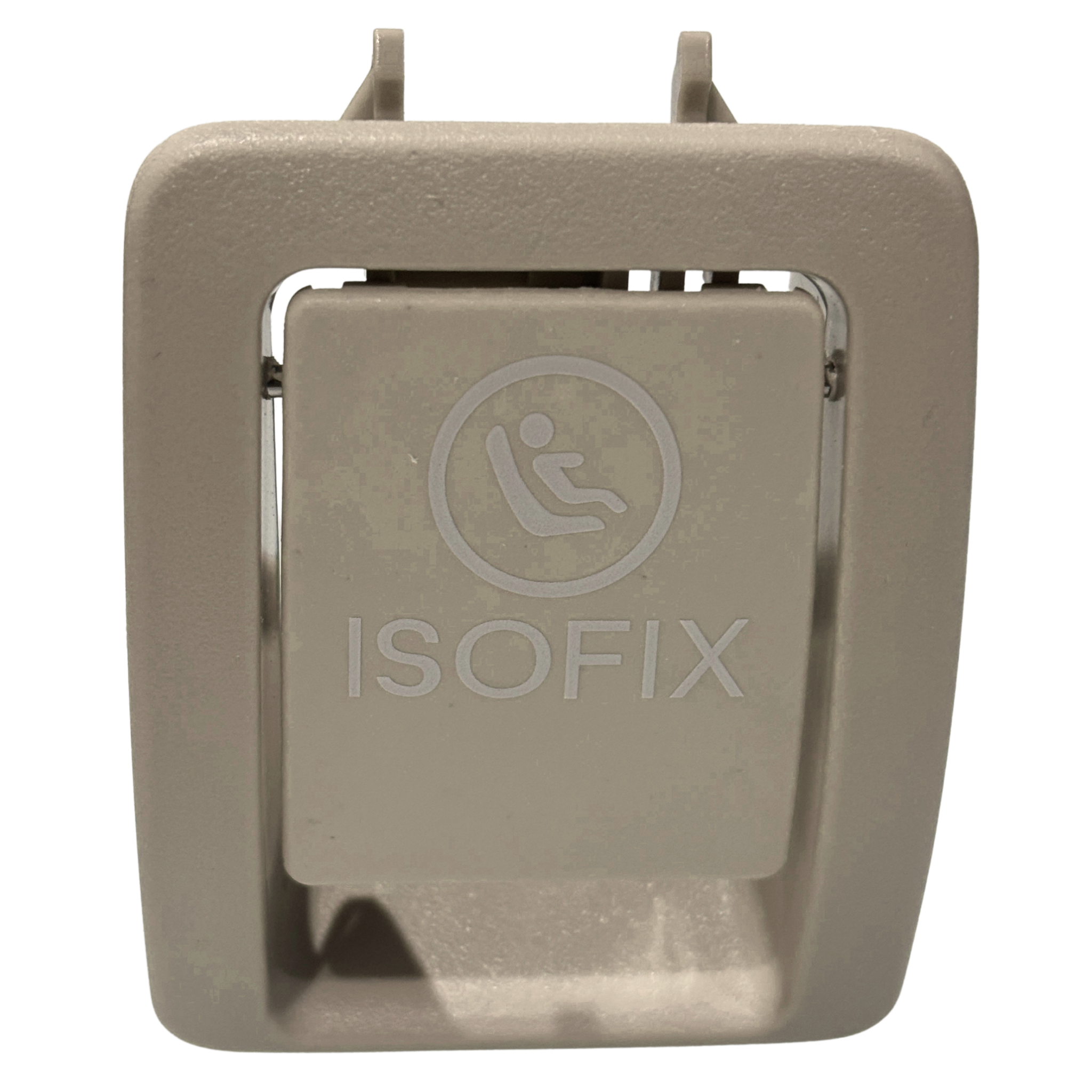 Child Safety Seat ISOFIX Button for MERCEDES-BENZ EQC N293 (2020-2023) in Light Beige color