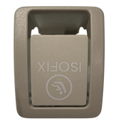 Child Safety Seat ISOFIX Button for MERCEDES-BENZ EQC N293 (2020-2023) in Light Beige color