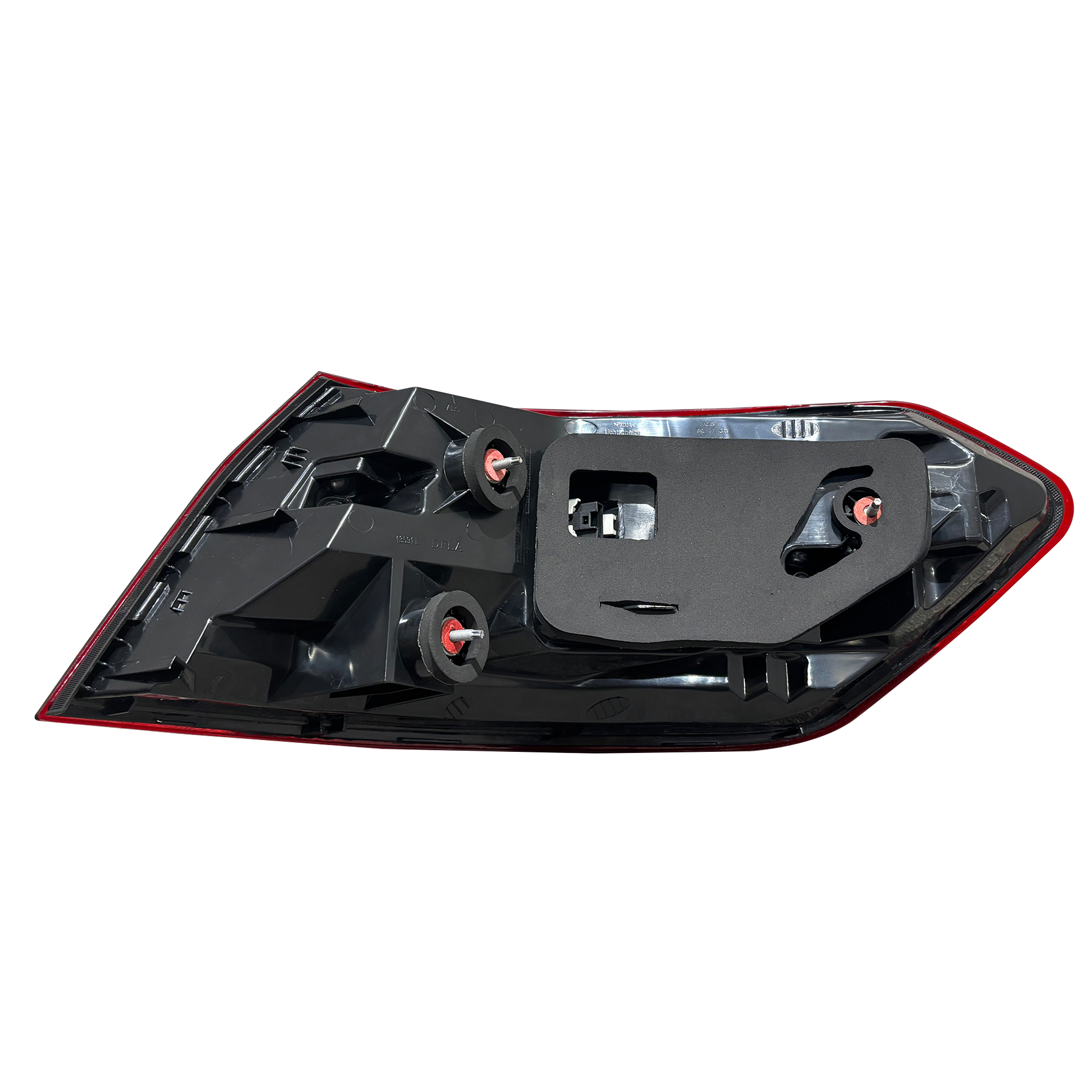 Outer Left Tail Light Assembly for MERCEDES-BENZ E-CLASS W212 (2009-2013) in Red/Clear color