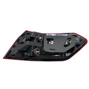 Outer Left Tail Light Assembly for MERCEDES-BENZ E-CLASS W212 (2009-2013) in Red/Clear color
