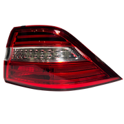Outer Right Tail Light Assembly for MERCEDES-BENZ ML-CLASS W166 (2011-2015) in Red/Clear color